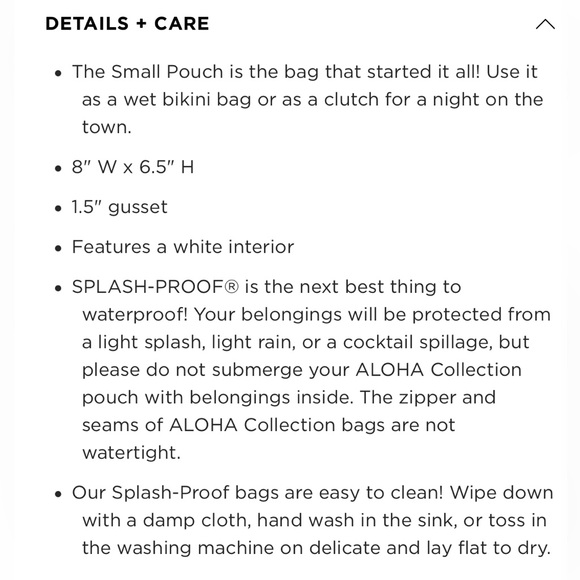 Aloha Collection Small Pouch - Picture 9 of 10